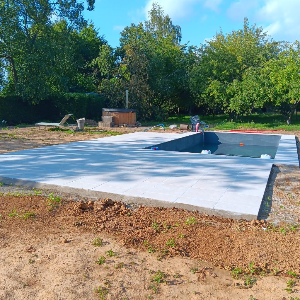 La piscine en journée